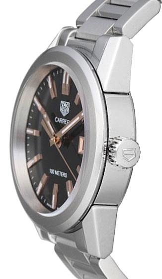Tag Heuer Carrera Black Dial Stainless Ladies Watch WBG1311.BA0758