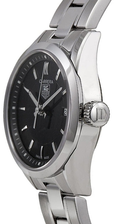 Tag Heuer Carrera Black Dial 27mm Women's Watch WV1414.BA0793