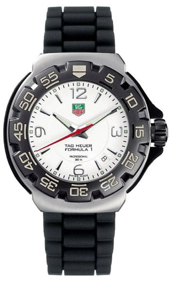 Tag Heuer Formula 1 White Dial Watch WAC1111.BT0705