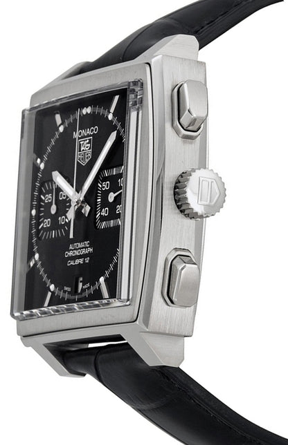 Tag Heuer Monaco Black Dial Men's Watch CAW2110.FC6177