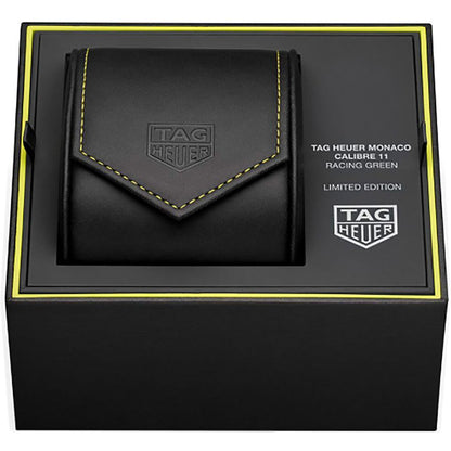 Tag Heuer Monaco Chronograph Green Racing Men's Watch CAW218E.FC6565