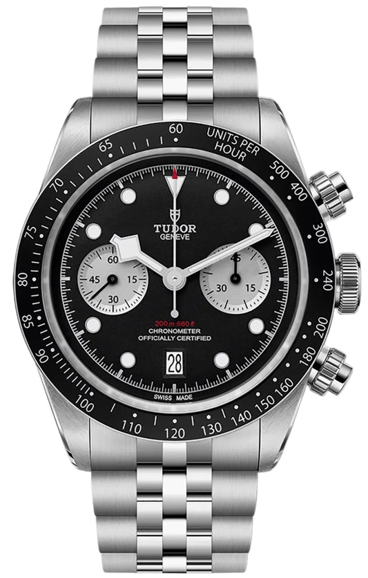 Tudor Black Bay Chrono Black Dial Steel 41mm Men's Watch M79360N-0013