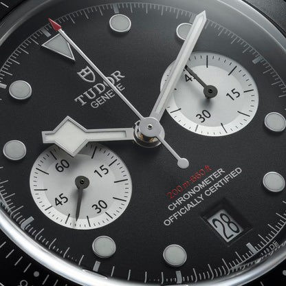 Tudor Black Bay Chrono Black Dial Steel 41mm Men's Watch M79360N-0013