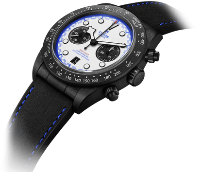 Tudor Black Bay Chrono "Carbon 25" White Dial Men's Watch 79377KN-0001