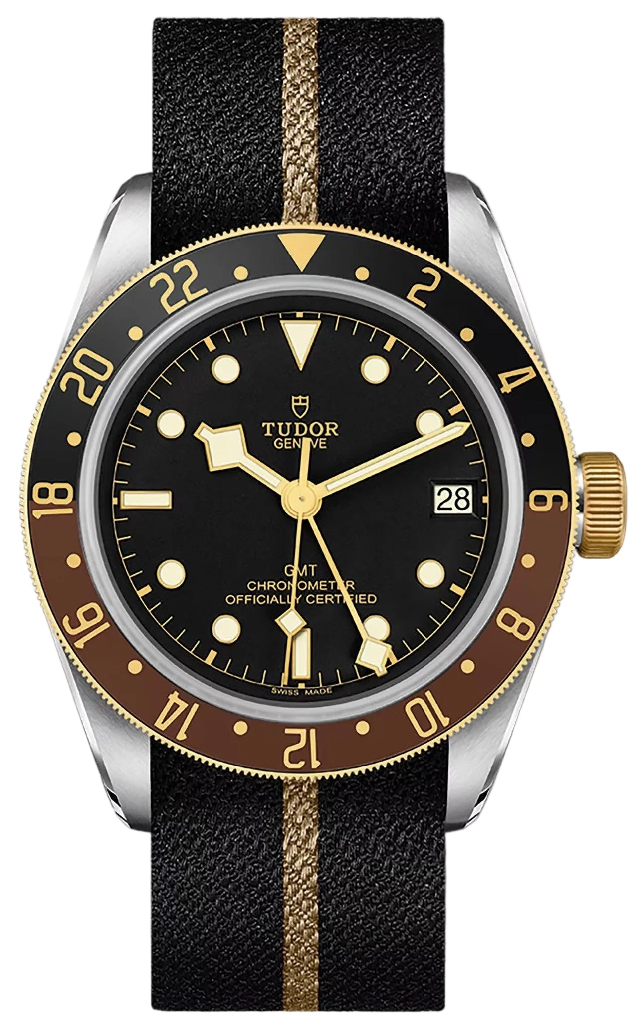 Tudor Heritage Black Bay GMT S&G Men's Watch 79833MN-0004