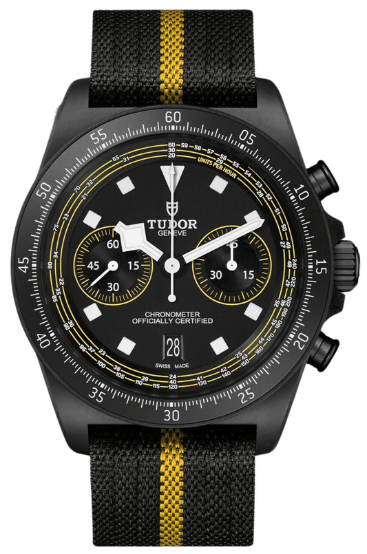 Tudor Pelagos FXD Chrono "Tour de France" Black & Yellow Men's Watch M25827KNJN-0001