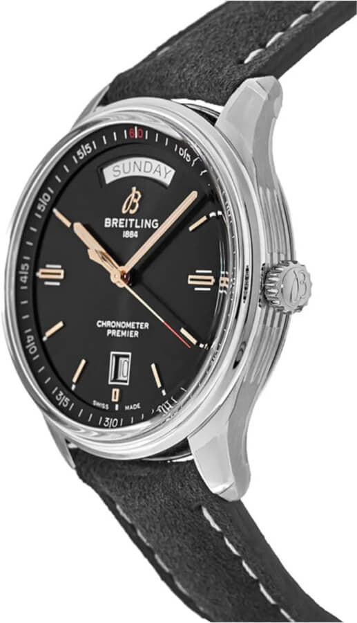 Breitling Premier Day & Date 40 Black Dial Men's Watch A45340241B1X2
