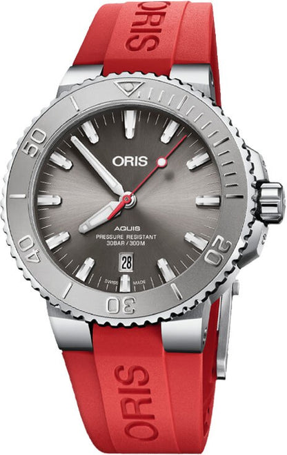 Oris Aquis Date Relief Automatic Men's Watch 73377304153RS-RED