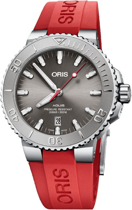 Oris Aquis Date Relief Automatic Men's Watch 73377304153RS-RED