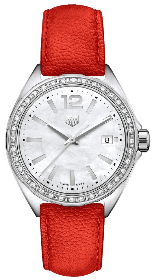 TAG Heuer Formula 1 Women's Red Strap Watch WBJ131A.FC8250