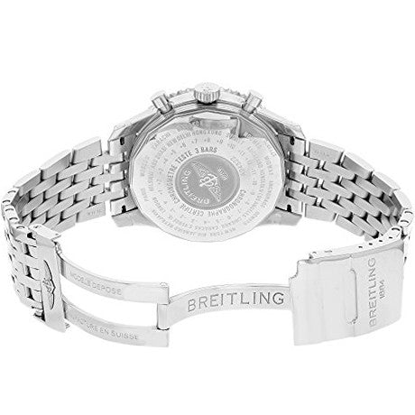 Breitling Navitimer 1 Chronograph GMT Black Dial Men's Watch 46 A24322121B1A1