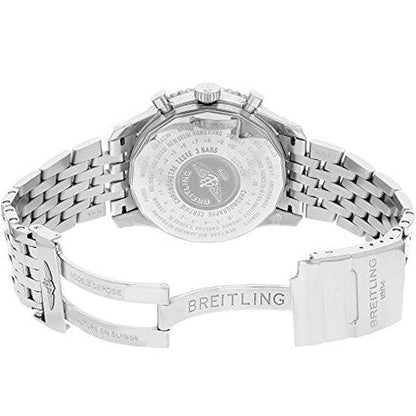 Breitling Navitimer 1 Chronograph GMT Black Dial Men's Watch 46 A24322121B1A1