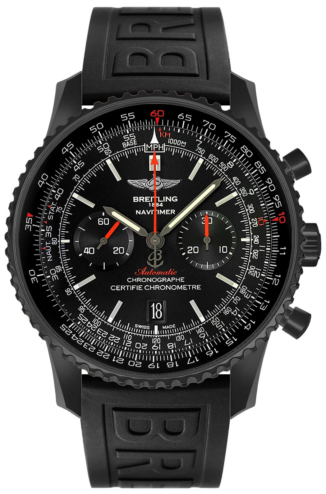 Breitling Navitimer 01 46 Blacksteel MB012822/BE51-155S