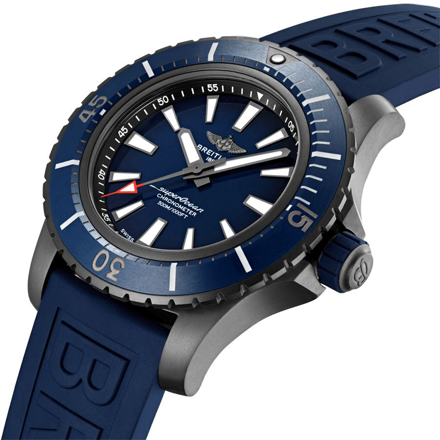 Breitling Superocean Automatic 48 Blue Dial Men's Watch V17369161C1S1