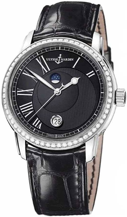Ulysse Nardin Classico Luna Black Dial Men's Watch 8293-122B-2/422