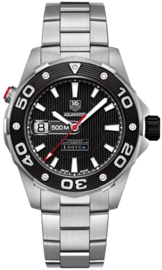 Tag Heuer Aquaracer 500M Steel Black Dial Men's Watch WAJ2119.BA0870