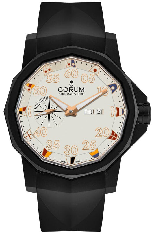 Corum Admiral's Cup 48 Black Titanium Men's Diving Watch A690/04313