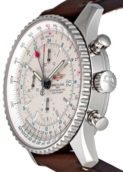 Breitling Navitimer 1 GMT Chronograph Mens Watch A24322121G1X1