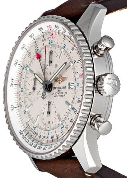 Breitling Navitimer 1 GMT Chronograph Mens Watch A24322121G1X1