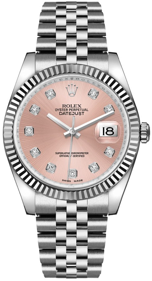 Rolex Datejust 36 Pink Diamond Watch 116234