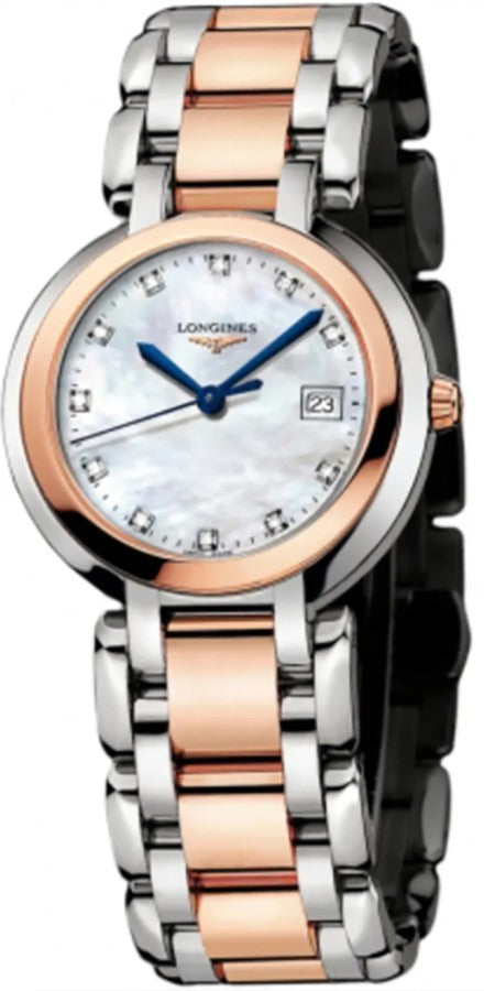 Longines PrimaLuna Rose Gold & Steel Women's Watch L8.112.5.87.6