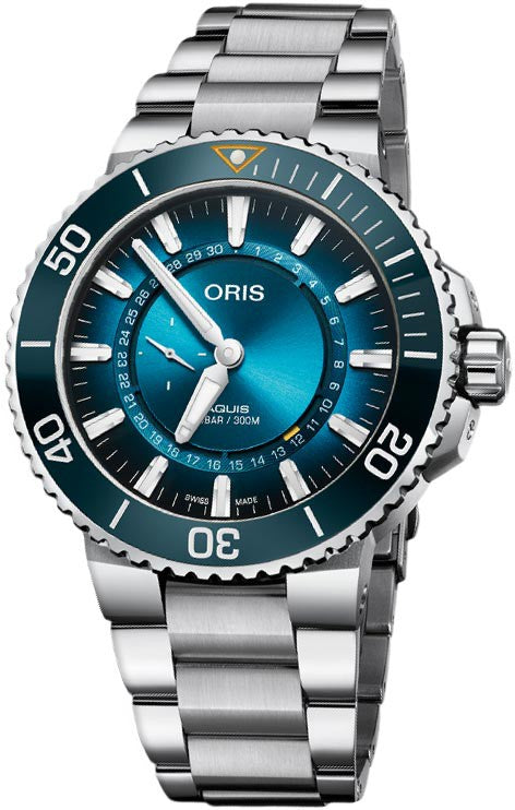 Oris Aquis Great Barrier Reef Limited Edition Men's Watch 74377344185MB