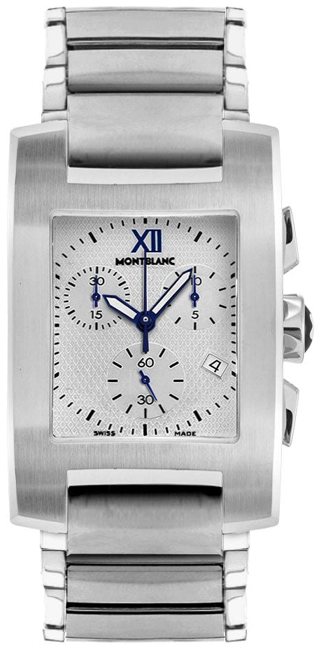 MontBlanc Profile Chronograph Silver Dial Men's Watch 101561