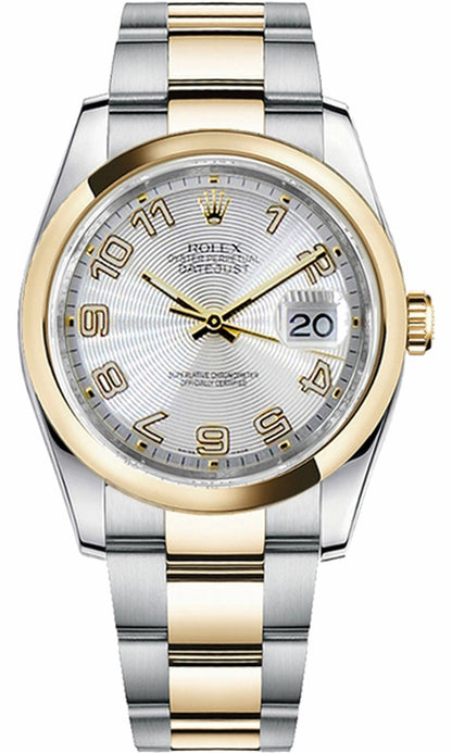 Rolex Datejust 36 Oyster Bracelet Gold & Steel Watch 116203