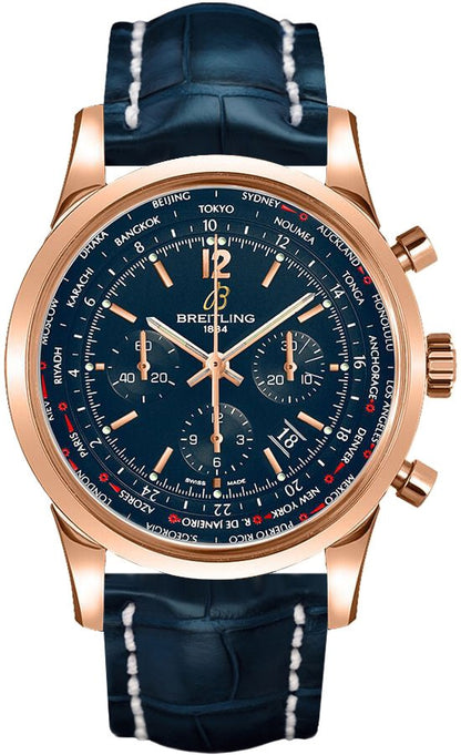 Breitling Transocean Unitime Pilot Automatic Men's Watch RB0510V1/C880-746P