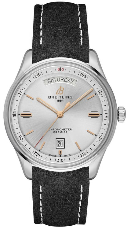 Breitling Premier Automatic Day & Date 40 Steel Men's Watch A45340211G1X2