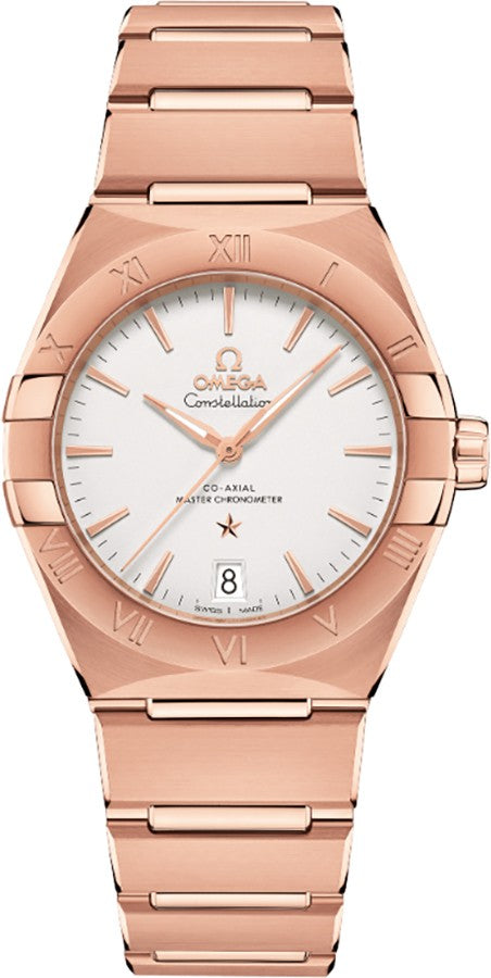 Omega Constellation 18k Rose Gold Women's Watch 131.50.36.20.02.001
