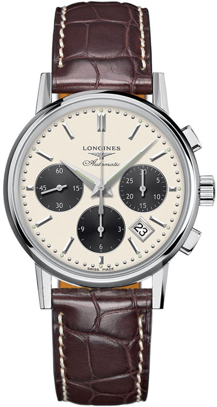 Longines Heritage Column-Wheel Chronograph L2.733.4.02.2