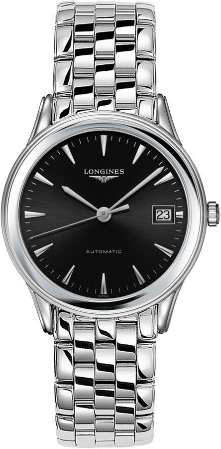 Longines Flagship Black Dial Men's Watch L4.774.4.52.6