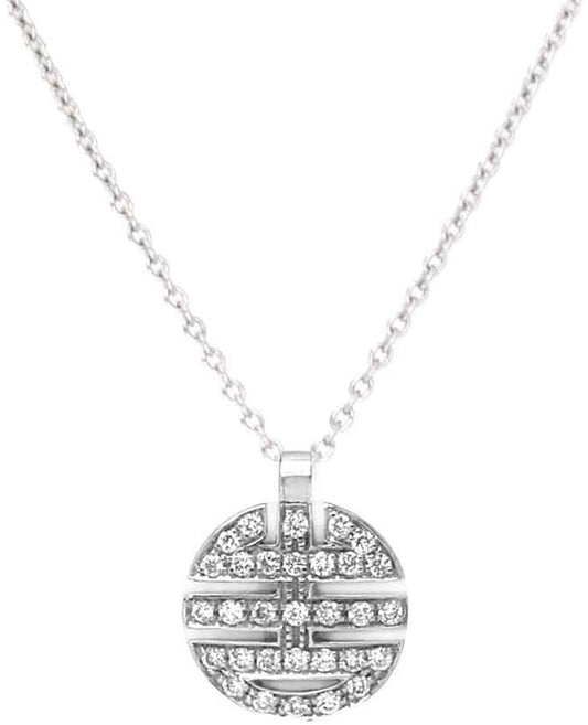 Mimi Milano 18k White Gold Diamond Women's Pendant P375B8B-92