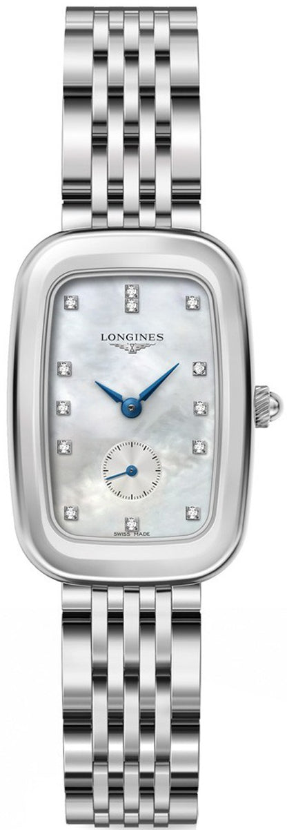 Longines Equestrian Collection White Mother of Pearl Dial Women's Watch L6.142.4.87.6