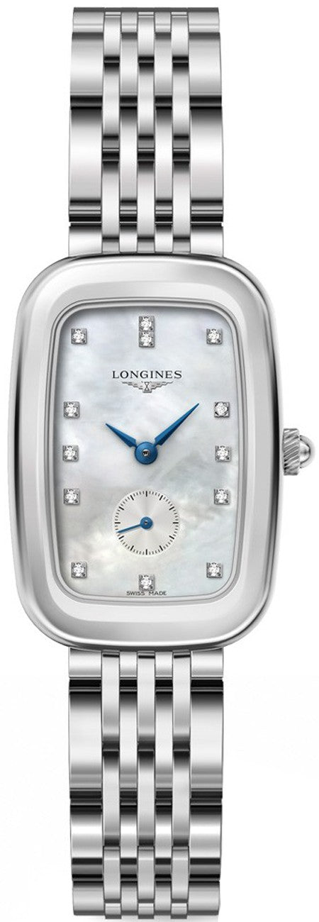 Longines Equestrian Collection White Mother of Pearl Dial Women's Watch L6.142.4.87.6