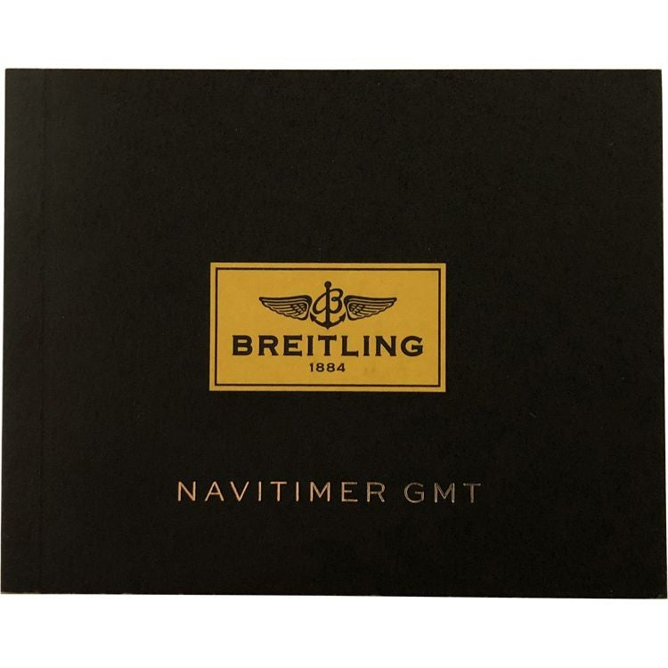 Breitling Navitimer GMT Silver Dial Chronograph Men's Watch AB0441211G1A1