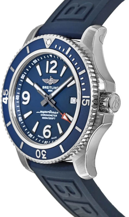 Breitling Superocean Automatic 42 Blue Dial Men's Watch A17366D81C1S1