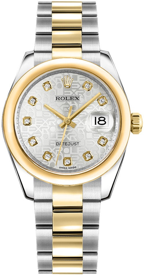 Rolex Datejust 31 Silver Jubilee Dial Watch 178243-0029