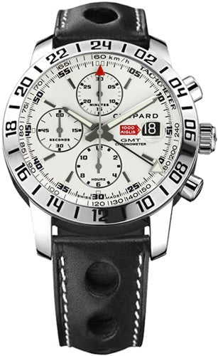 Chopard Mille Miglia White Dial Chronograph Men's Watch 168992-3003