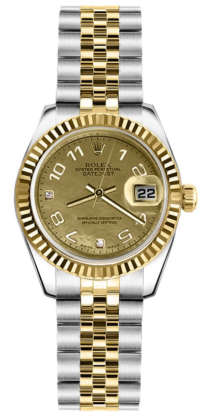 Rolex Lady-Datejust 26 Swiss Automatic Women's Watch 179173