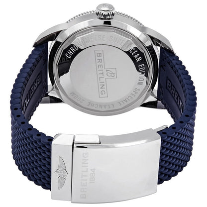Breitling Superocean Heritage II B20 Automatic 44 Blue Rubber Men's Watch AB2030161C1S1
