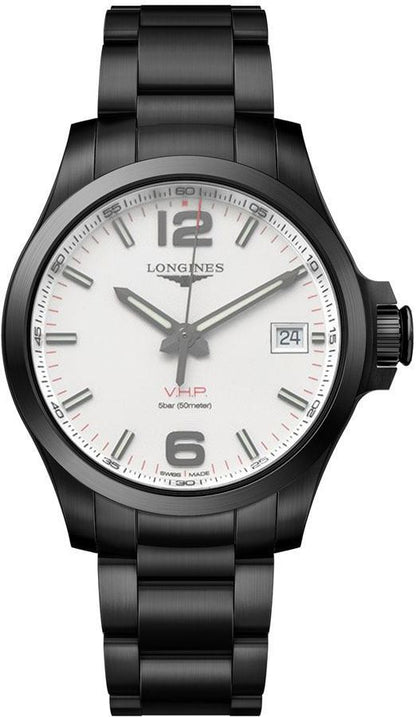 Longines Conquest V.H.P. Silver Dial Men's Watch L3.716.2.76.6