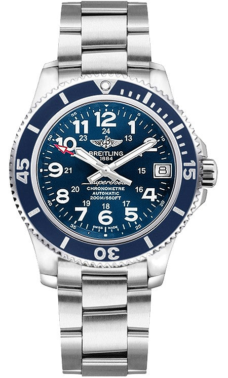 Breitling Superocean II 36 Mariner Blue Dial Women's Watch A17312D1/C938-179A