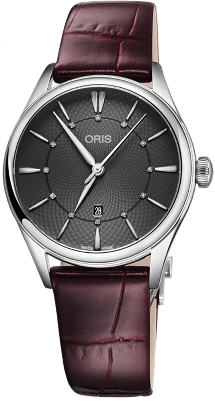 Oris Artelier Date Diamonds 56177244053LS-RED