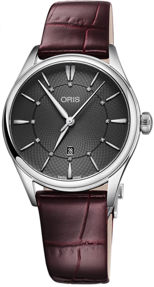 Oris Artelier Date Diamonds 56177244053LS-RED
