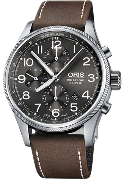 Oris Big Crown ProPilot Chronograph 77476994063LS-BROWN