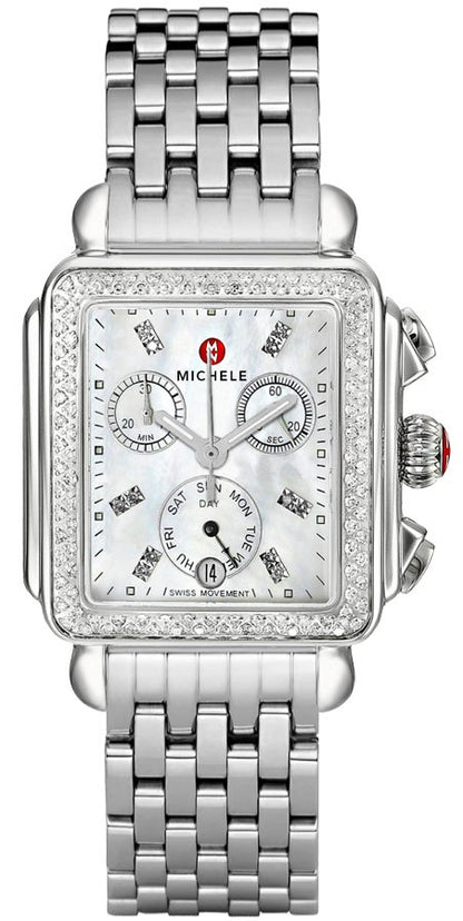 Michele Deco Diamond Women's Watch Sale MWW06P000099