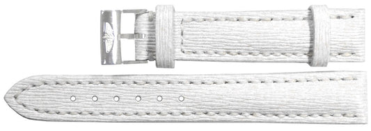 Breitling Sahara 18mm White Leather Strap 236X