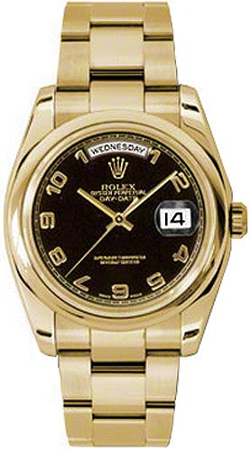 Rolex Day-Date 36 Automatic Gold Watch 118208